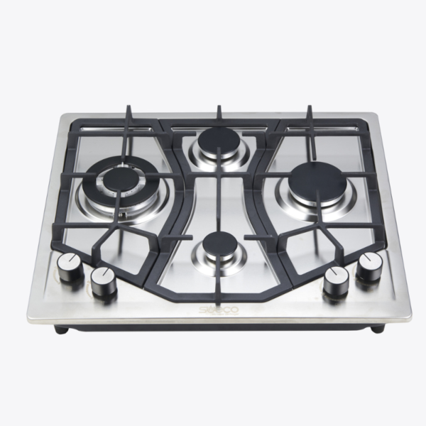 Estufa Empotrar 4 Ptos Acero Inox GN 58.7x50.6cm Sueco