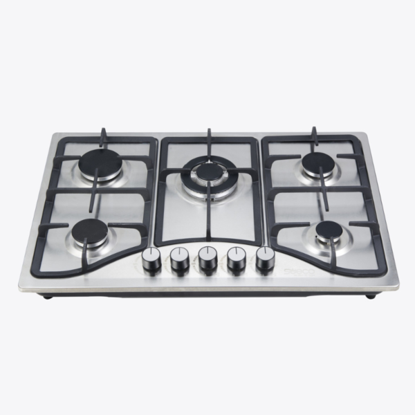 Estufa Empotrar 5 Ptos Acero Inox GN 76x50 cm Sueco