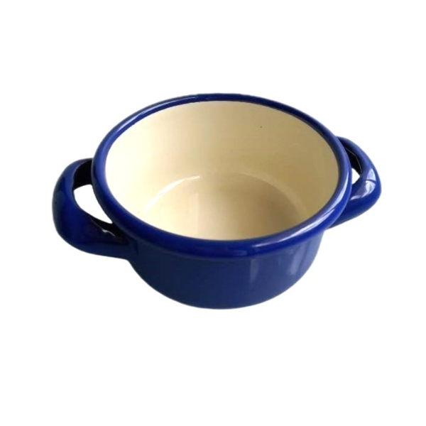 Cacerola 450 ml  en Peltre Profundo Azul