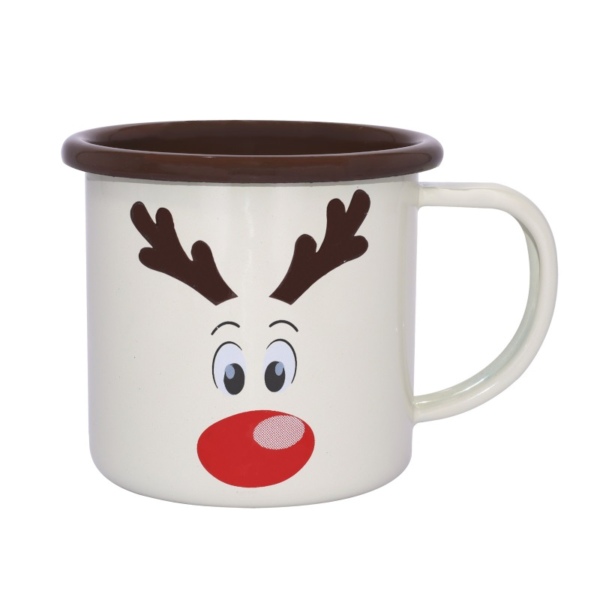 Mug 420 ml en Peltre Reno Beige